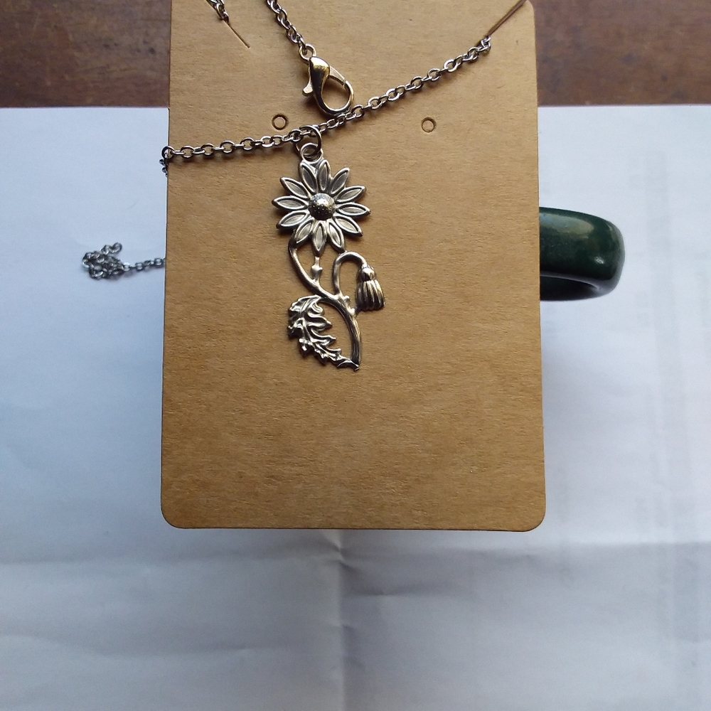 Sunflower Necklace